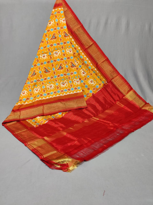 Pochampally Ikkat Pure Silk Special Design Duppata