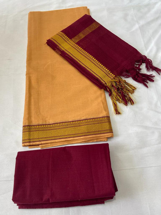 Mangalagiri handloom cotton dress material